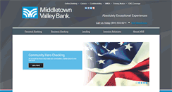 Desktop Screenshot of mvbbank.com